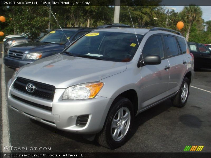 Classic Silver Metallic / Ash Gray 2010 Toyota RAV4 I4