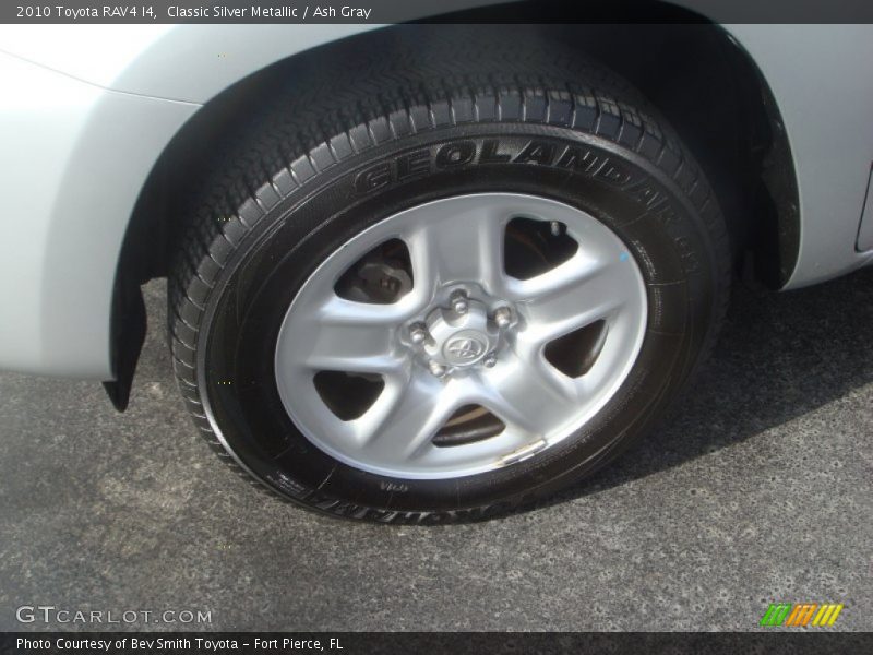 Classic Silver Metallic / Ash Gray 2010 Toyota RAV4 I4