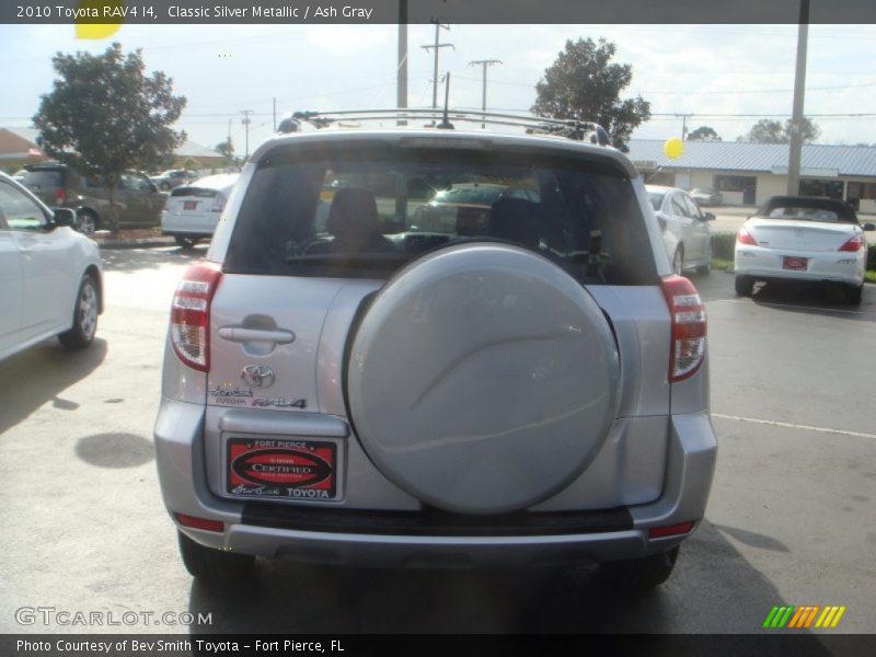 Classic Silver Metallic / Ash Gray 2010 Toyota RAV4 I4
