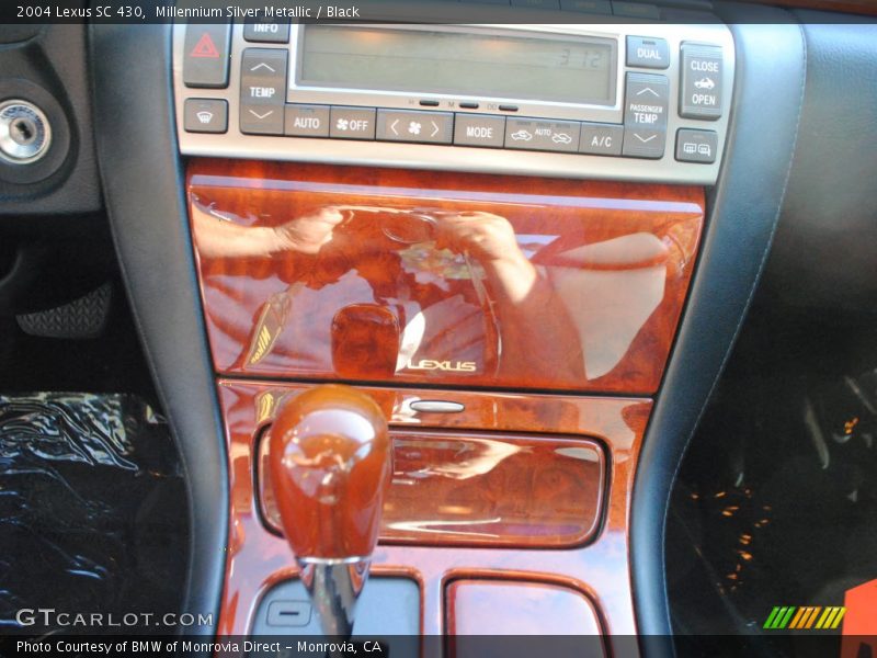 Millennium Silver Metallic / Black 2004 Lexus SC 430