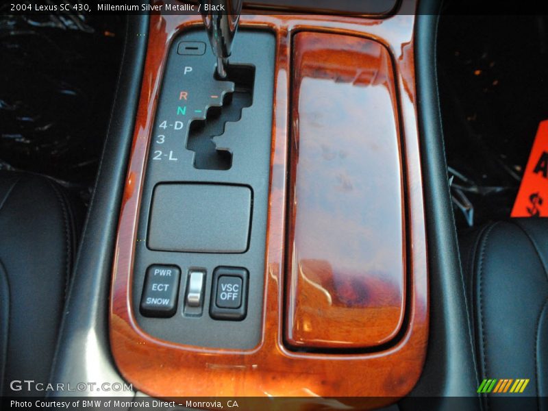 Millennium Silver Metallic / Black 2004 Lexus SC 430