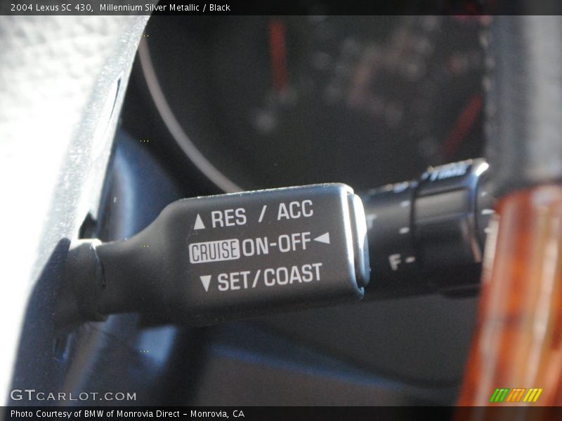 Millennium Silver Metallic / Black 2004 Lexus SC 430