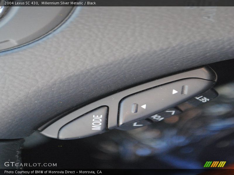 Millennium Silver Metallic / Black 2004 Lexus SC 430