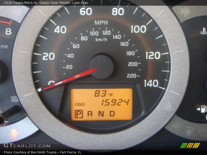 Classic Silver Metallic / Ash Gray 2010 Toyota RAV4 I4