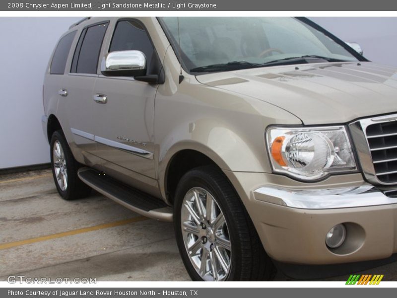 Light Sandstone Metallic / Light Graystone 2008 Chrysler Aspen Limited