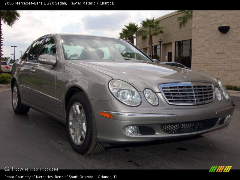 Pewter Metallic / Charcoal 2005 Mercedes-Benz E 320 Sedan