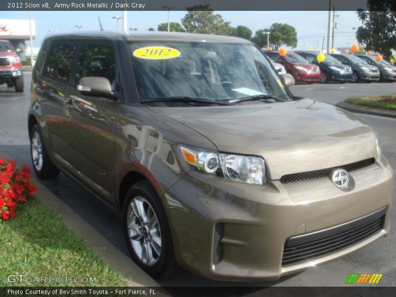 Army Rock Metallic / Dark Gray 2012 Scion xB