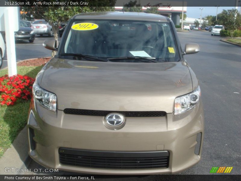 Army Rock Metallic / Dark Gray 2012 Scion xB