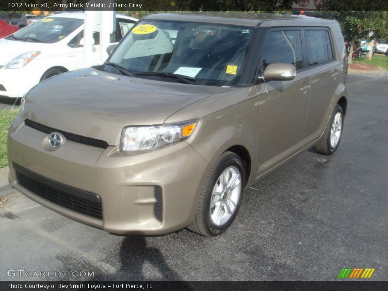 Army Rock Metallic / Dark Gray 2012 Scion xB