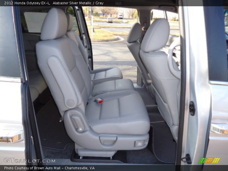 Alabaster Silver Metallic / Gray 2012 Honda Odyssey EX-L