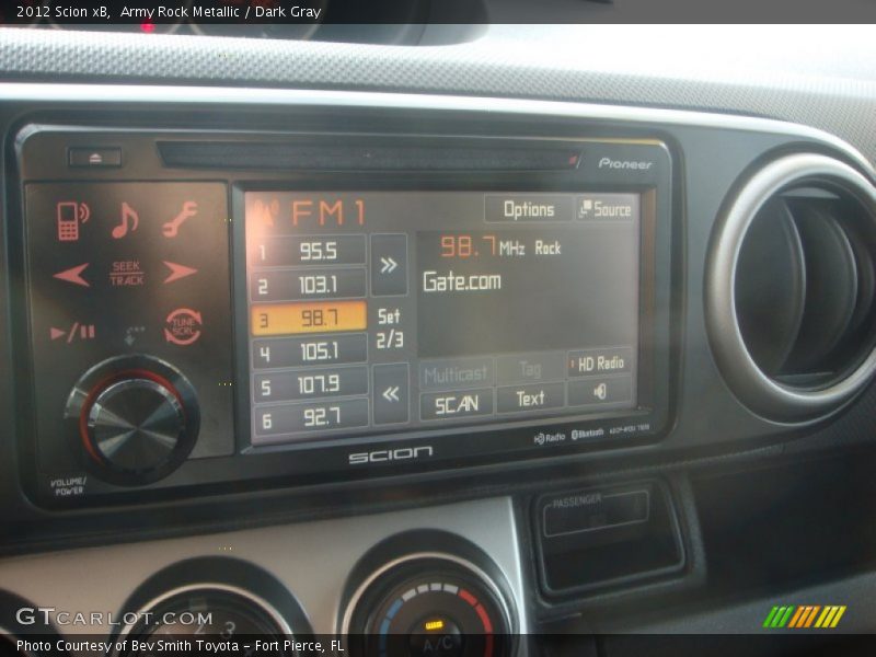 Army Rock Metallic / Dark Gray 2012 Scion xB