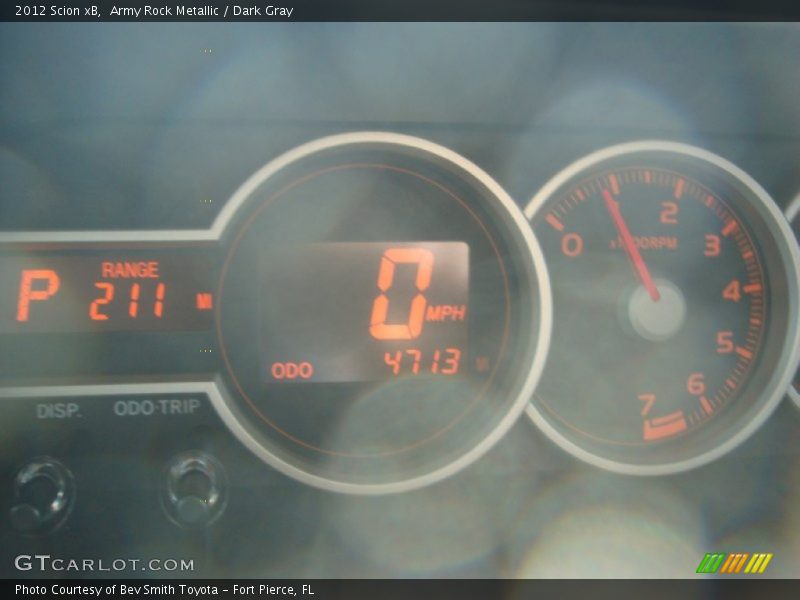 Army Rock Metallic / Dark Gray 2012 Scion xB