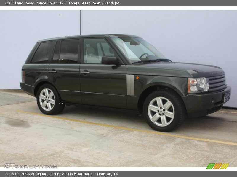 Tonga Green Pearl / Sand/Jet 2005 Land Rover Range Rover HSE