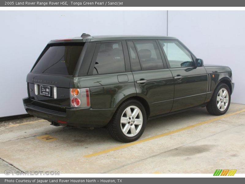 Tonga Green Pearl / Sand/Jet 2005 Land Rover Range Rover HSE