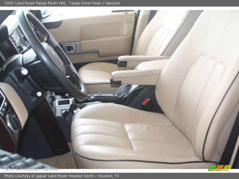 Tonga Green Pearl / Sand/Jet 2005 Land Rover Range Rover HSE