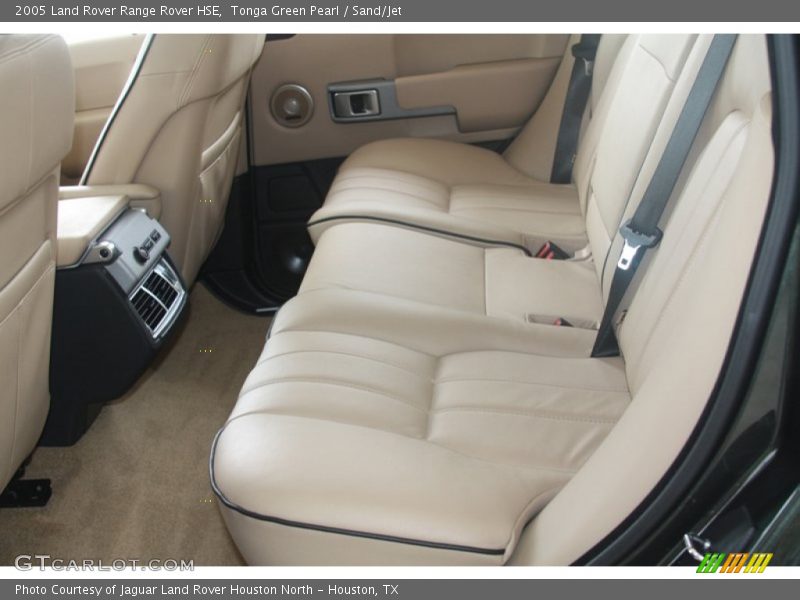 Tonga Green Pearl / Sand/Jet 2005 Land Rover Range Rover HSE