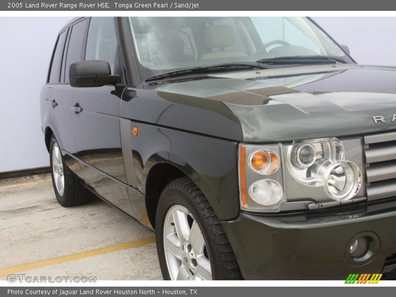 Tonga Green Pearl / Sand/Jet 2005 Land Rover Range Rover HSE