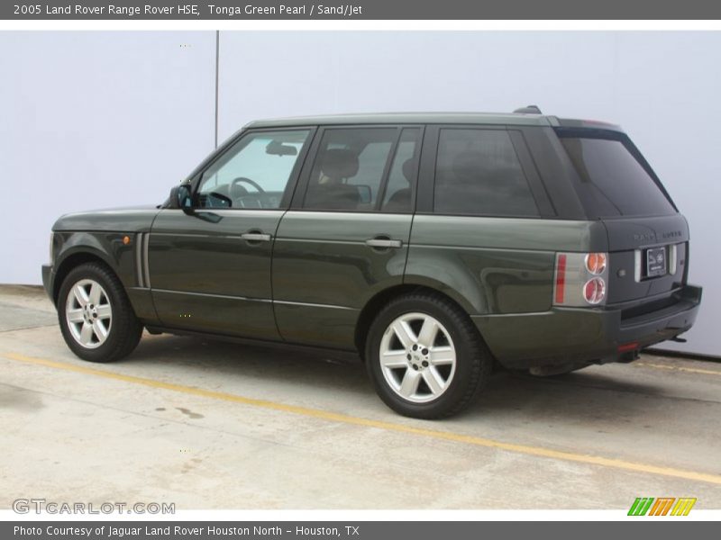 Tonga Green Pearl / Sand/Jet 2005 Land Rover Range Rover HSE