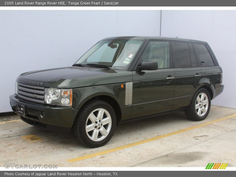 Tonga Green Pearl / Sand/Jet 2005 Land Rover Range Rover HSE