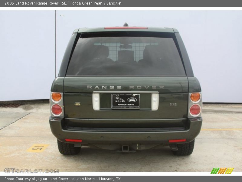 Tonga Green Pearl / Sand/Jet 2005 Land Rover Range Rover HSE