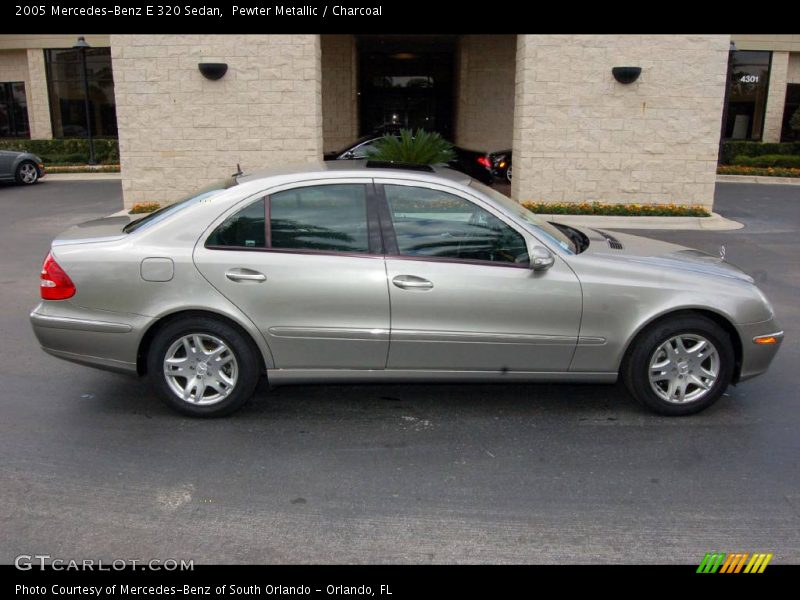 Pewter Metallic / Charcoal 2005 Mercedes-Benz E 320 Sedan