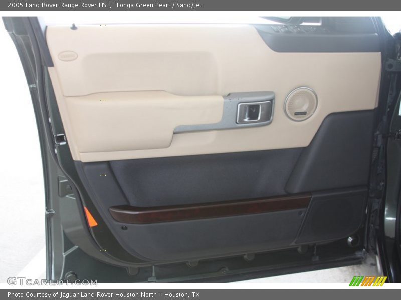 Tonga Green Pearl / Sand/Jet 2005 Land Rover Range Rover HSE
