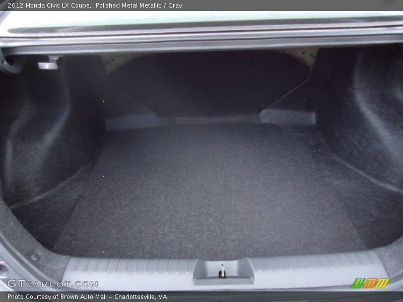Polished Metal Metallic / Gray 2012 Honda Civic LX Coupe