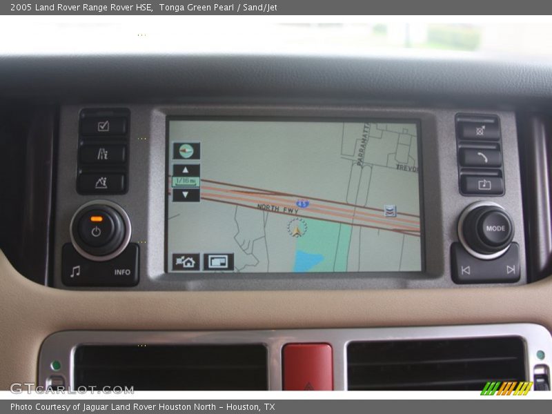 Tonga Green Pearl / Sand/Jet 2005 Land Rover Range Rover HSE
