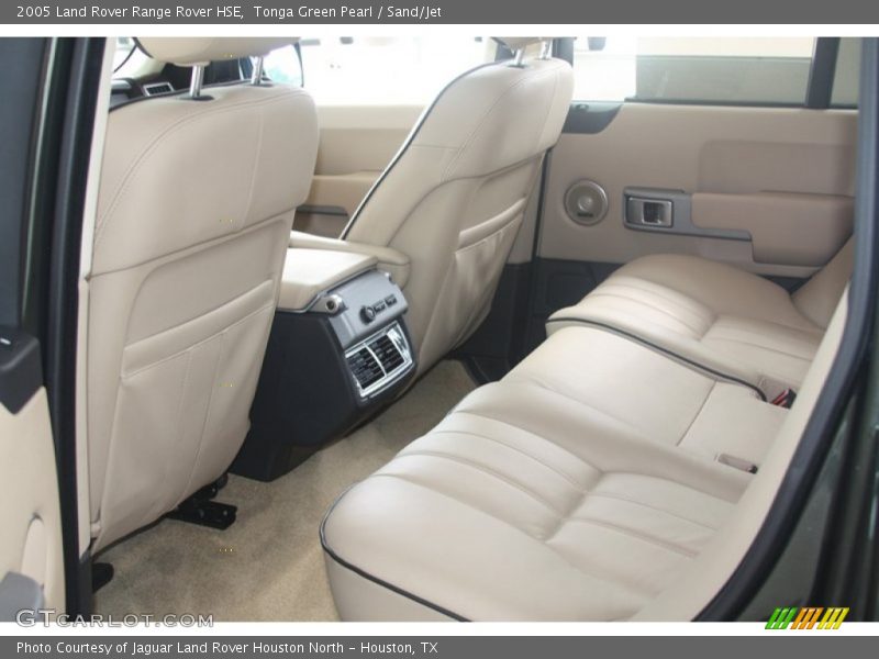 Tonga Green Pearl / Sand/Jet 2005 Land Rover Range Rover HSE