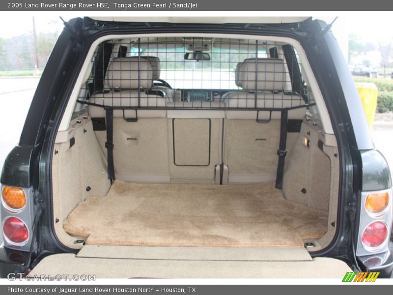 Tonga Green Pearl / Sand/Jet 2005 Land Rover Range Rover HSE
