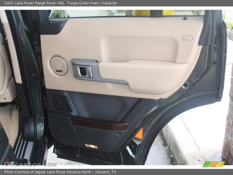 Tonga Green Pearl / Sand/Jet 2005 Land Rover Range Rover HSE