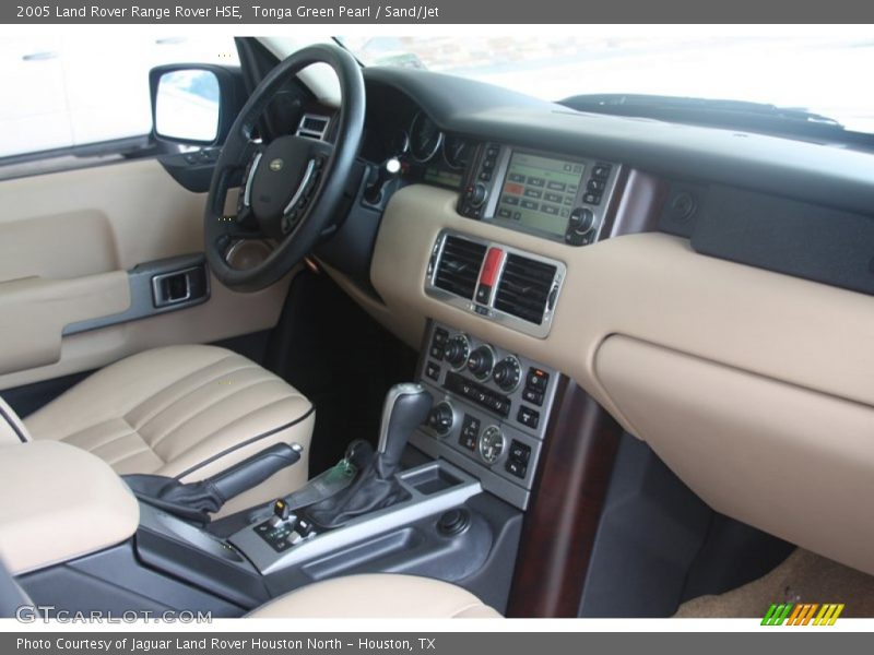 Tonga Green Pearl / Sand/Jet 2005 Land Rover Range Rover HSE