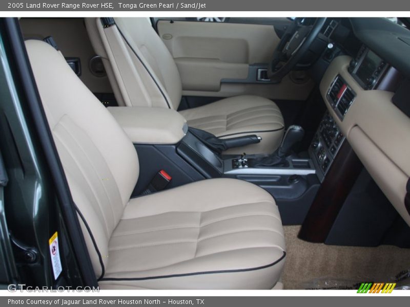 Tonga Green Pearl / Sand/Jet 2005 Land Rover Range Rover HSE