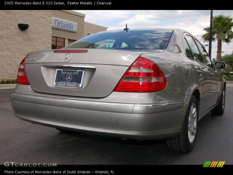Pewter Metallic / Charcoal 2005 Mercedes-Benz E 320 Sedan