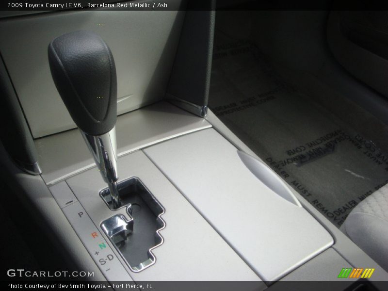 Barcelona Red Metallic / Ash 2009 Toyota Camry LE V6