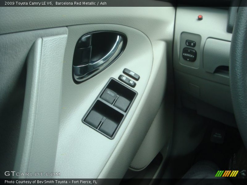 Barcelona Red Metallic / Ash 2009 Toyota Camry LE V6