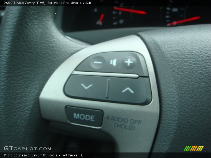 Barcelona Red Metallic / Ash 2009 Toyota Camry LE V6