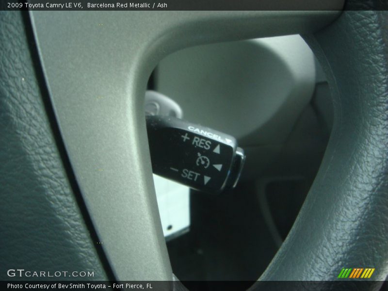 Barcelona Red Metallic / Ash 2009 Toyota Camry LE V6