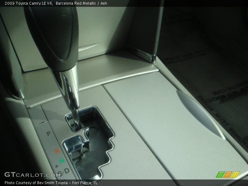 Barcelona Red Metallic / Ash 2009 Toyota Camry LE V6