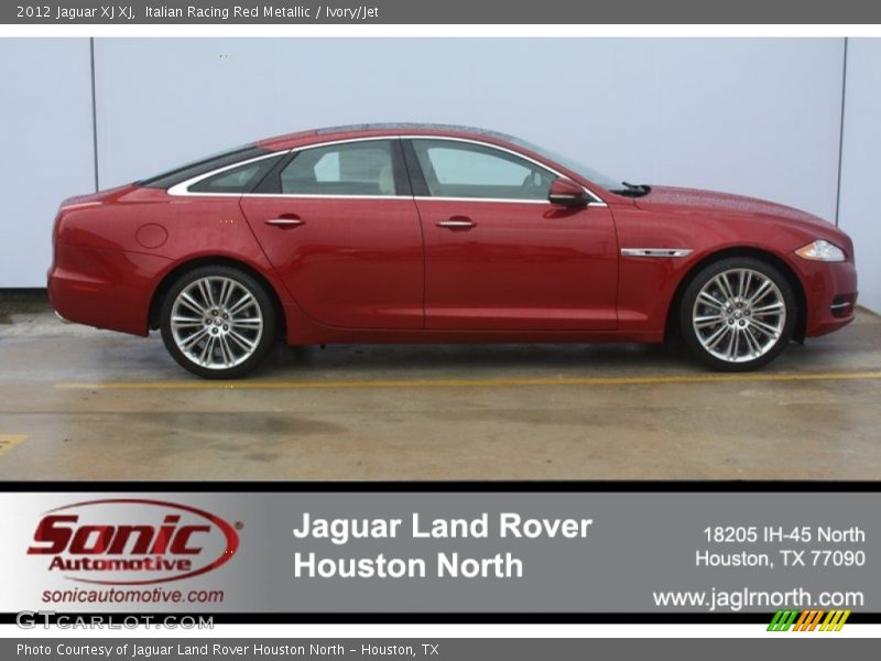 Italian Racing Red Metallic / Ivory/Jet 2012 Jaguar XJ XJ