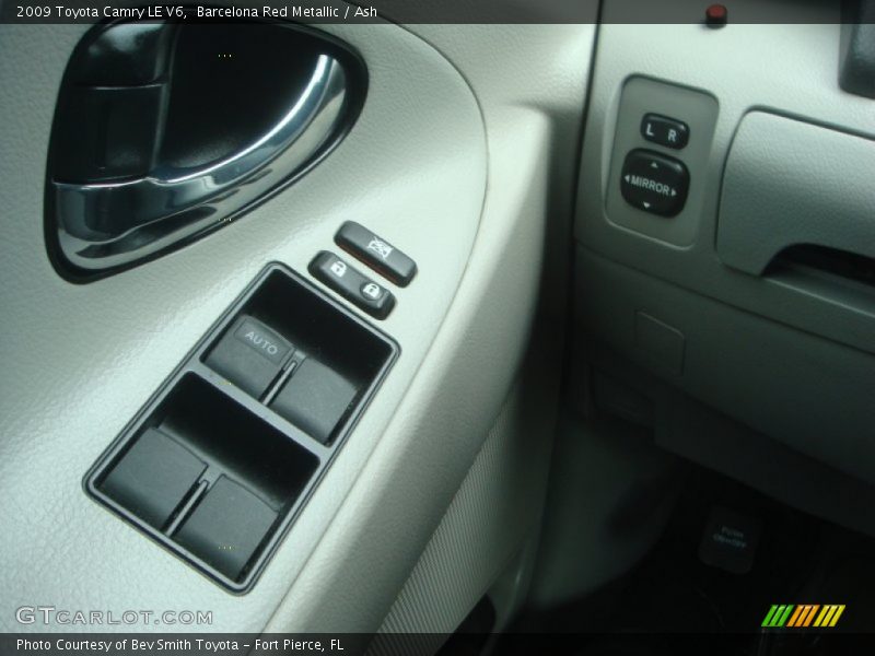 Barcelona Red Metallic / Ash 2009 Toyota Camry LE V6