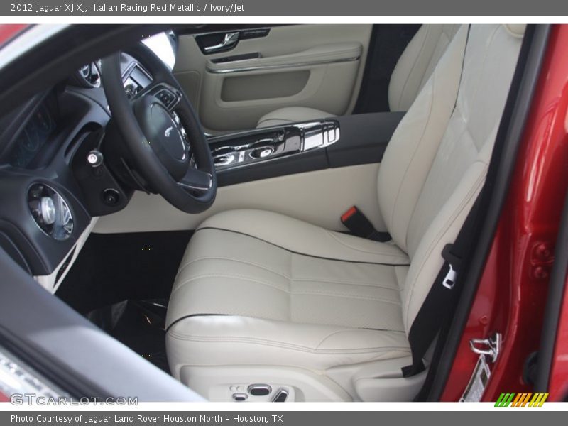 Front Seat of 2012 XJ XJ