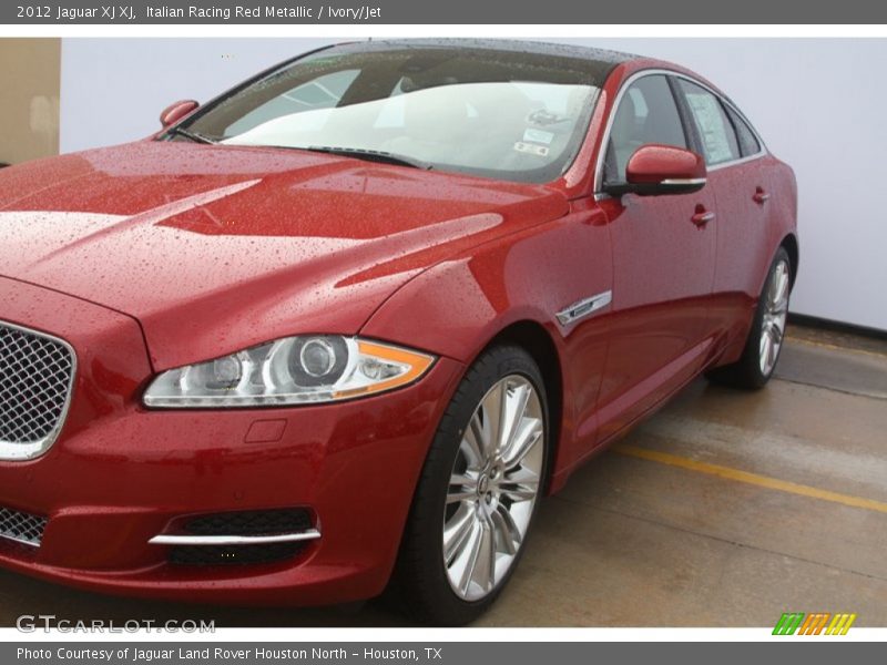 Italian Racing Red Metallic / Ivory/Jet 2012 Jaguar XJ XJ