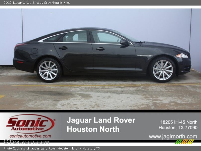 Stratus Grey Metallic / Jet 2012 Jaguar XJ XJ