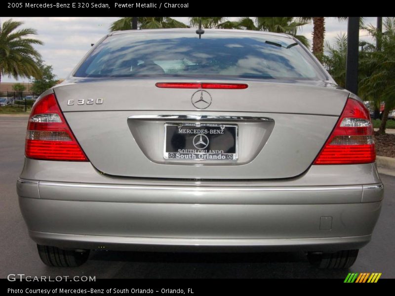 Pewter Metallic / Charcoal 2005 Mercedes-Benz E 320 Sedan