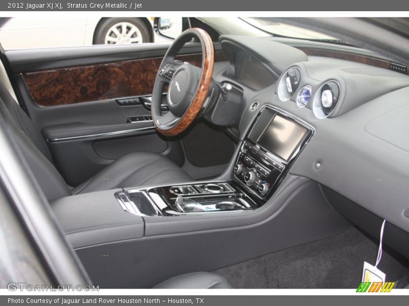 Stratus Grey Metallic / Jet 2012 Jaguar XJ XJ