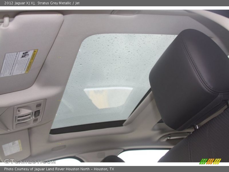 Stratus Grey Metallic / Jet 2012 Jaguar XJ XJ