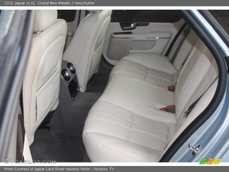 Crystal Blue Metallic / Ivory/Oyster 2012 Jaguar XJ XJ