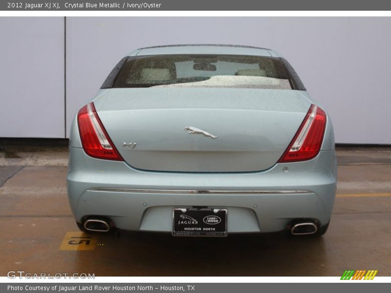 Crystal Blue Metallic / Ivory/Oyster 2012 Jaguar XJ XJ