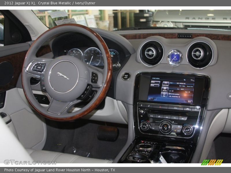 Crystal Blue Metallic / Ivory/Oyster 2012 Jaguar XJ XJ